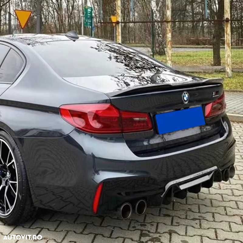Eleron Codita Portbagaj BMW Seria 5 G30 M5 Performance Pro, Negru Luci - 5