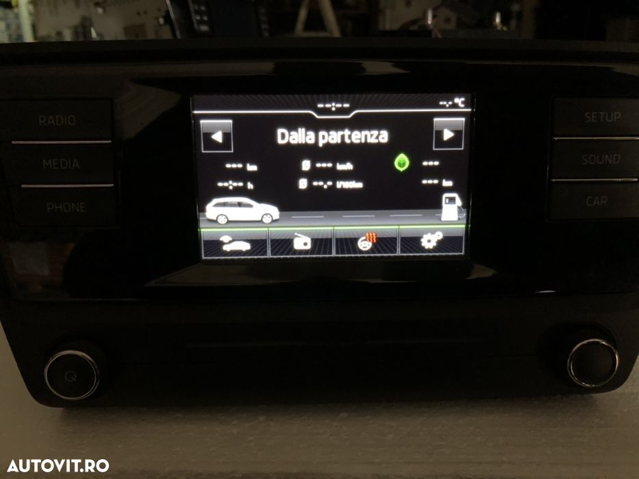 Media player radio cu touch SKODA OCTAVIA 3 an 2013-2017 - 2