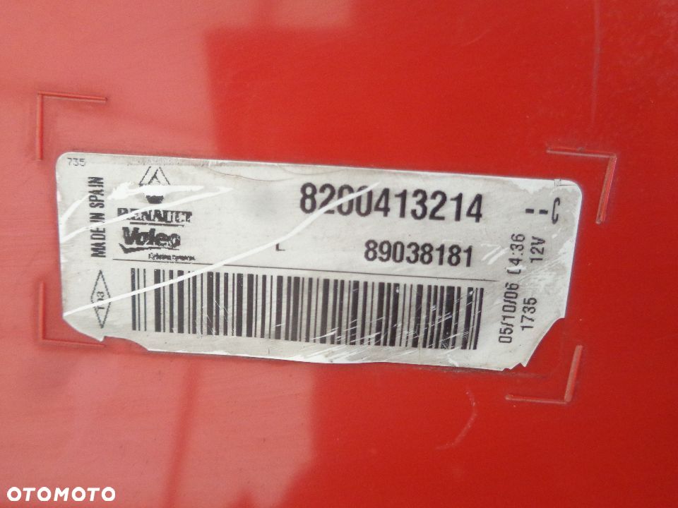 RENAULT MEGANE II LIFT LAMPA TYŁ LEWA EUROPA - 3