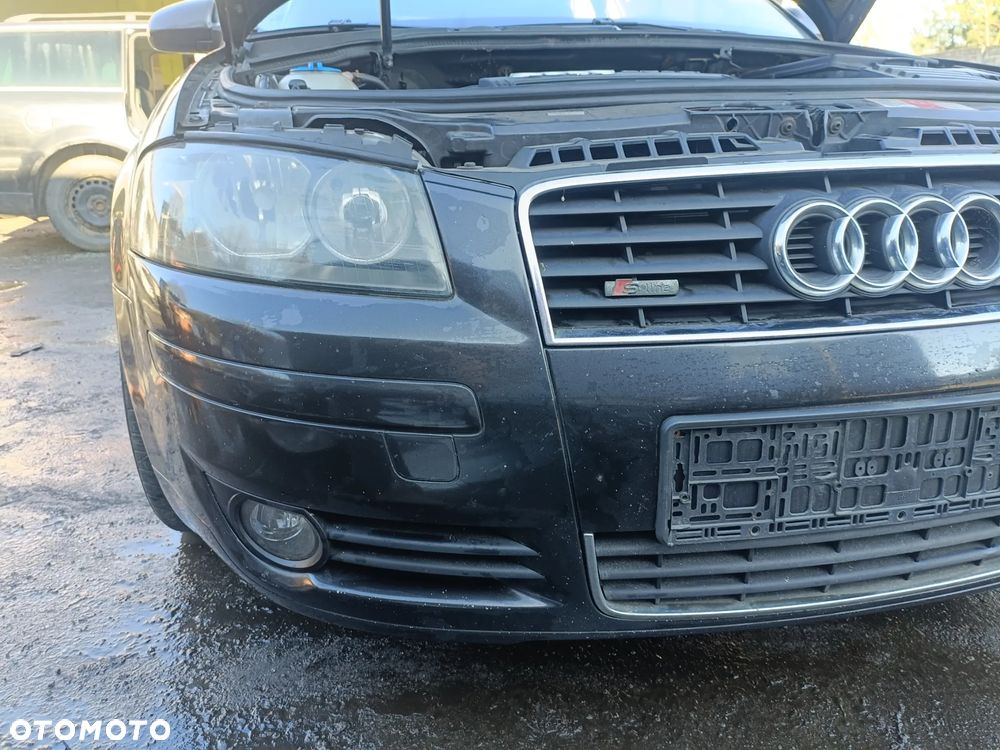 AUDI A3 II 8P 03-08 2003 r. 3D HB LZ7L ZDERZAK PRZÓD PRZEDNI * - 5