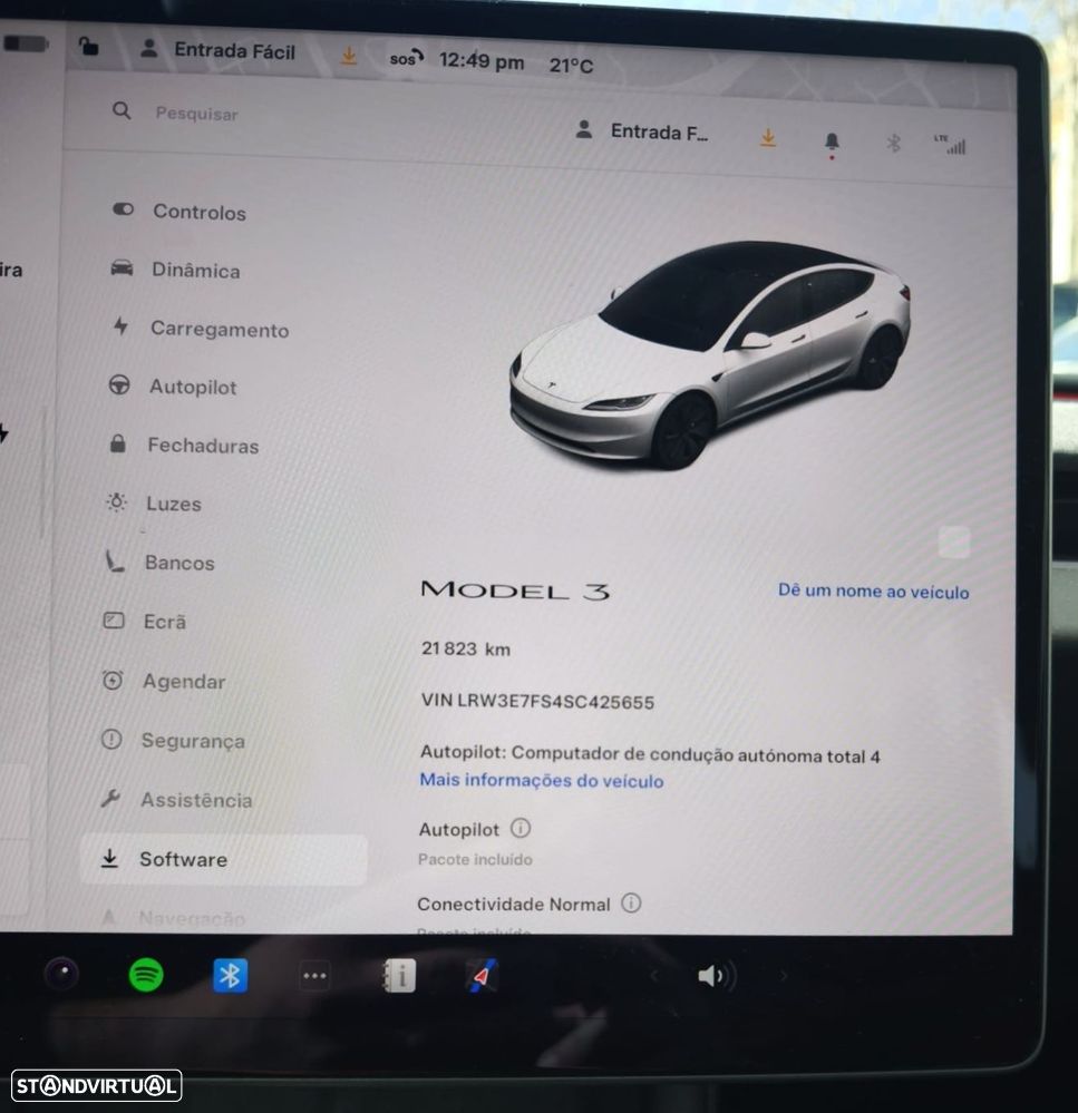 Tesla Model 3 Tração Traseira Standard - 15