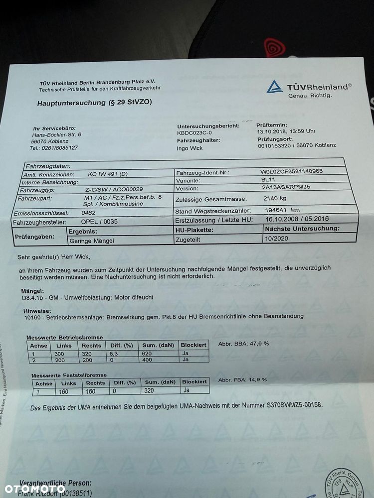 Opel Vectra 1.9 CDTI DPF - 11