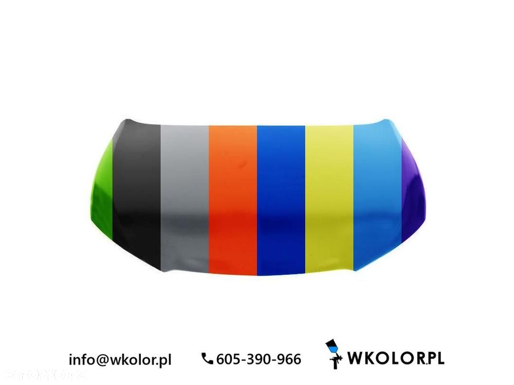NOWA POKRYWA SILNIKA SEAT IBIZA IV 2010-2015 LAKIEROWANA W KOLOR - 1