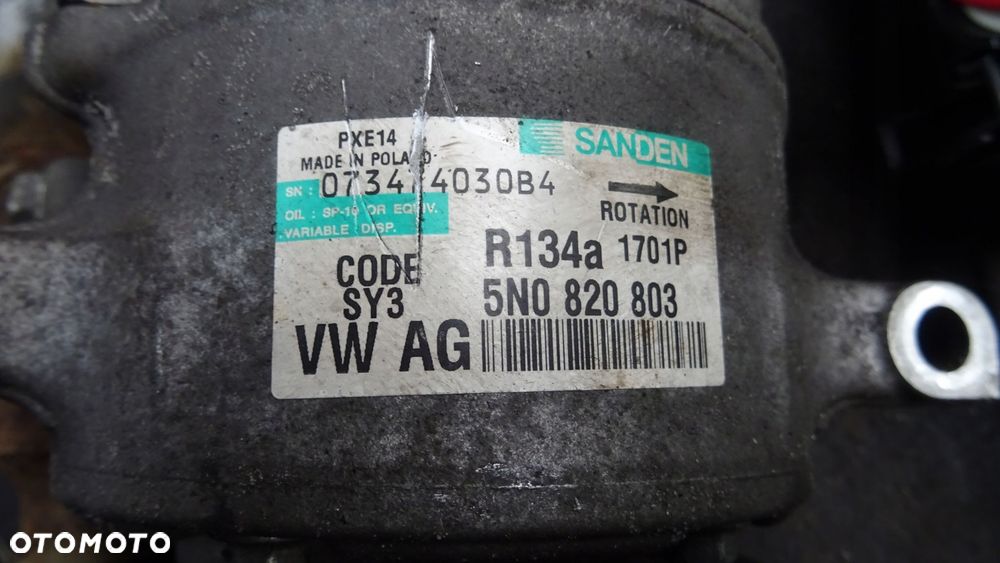 volkswagen oe 5n0820803 kompresor klimatyzacji - 3