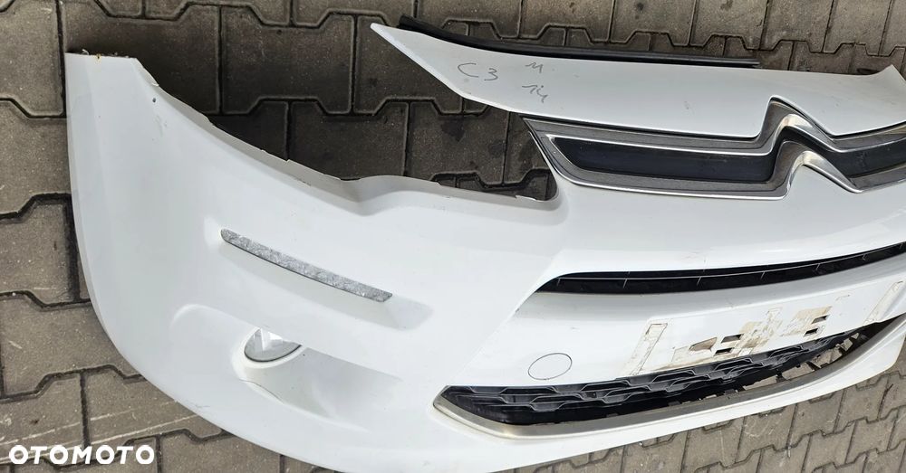 Citroen C3 II 2 zderzak  przód przedni - 8