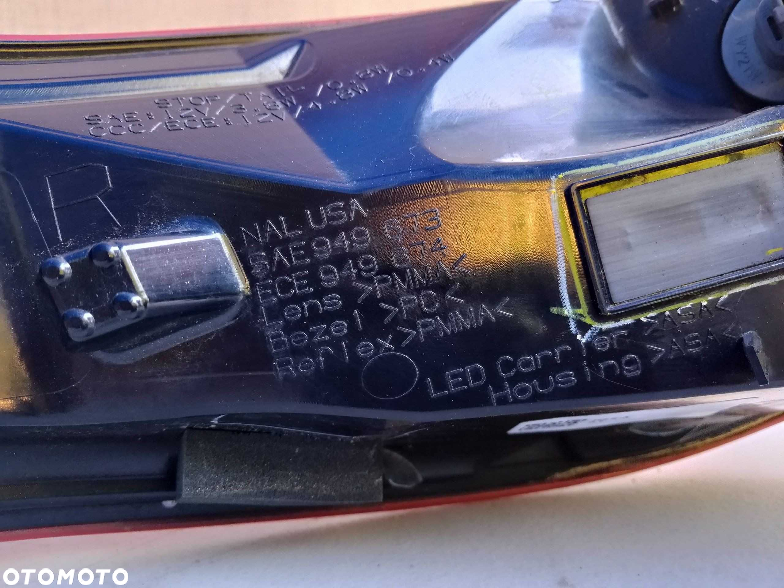 Infiniti QX60 Lampa prawa tył led - 5