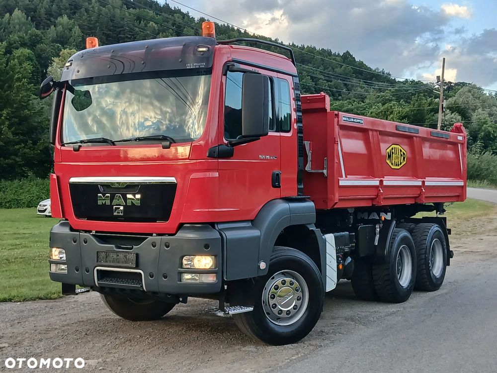 MAN TGS 440 KM 6X4 BORDMATIC Meiller-Kipper Perfekcyjny - 4