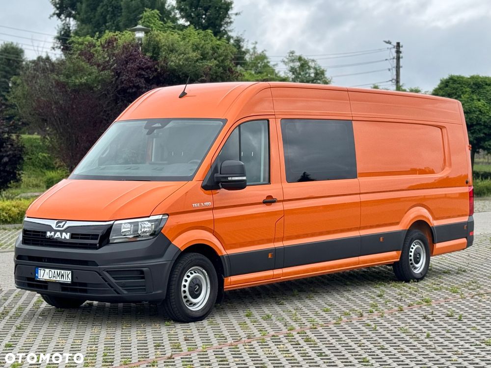 MAN TGE 3.180‼️2025‼️9-Osobowy‼️EXTRA LONG‼️L5H3 Niski przebieg 4.990km NA GWARANCJI Salon Polska WEBASTO NAVI Brygadowy Przewóz Osób Niepełnosprawnych NOWY - 3