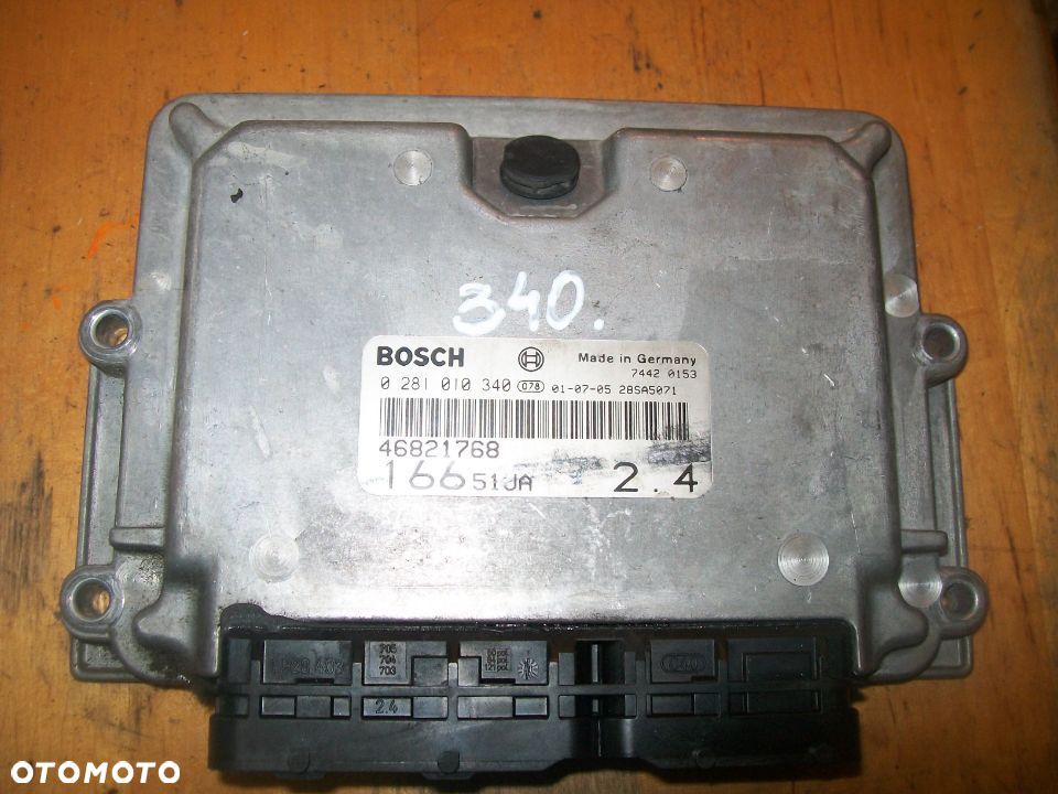 Sterownik Komputer 0281010340 ALFA 166 - 1