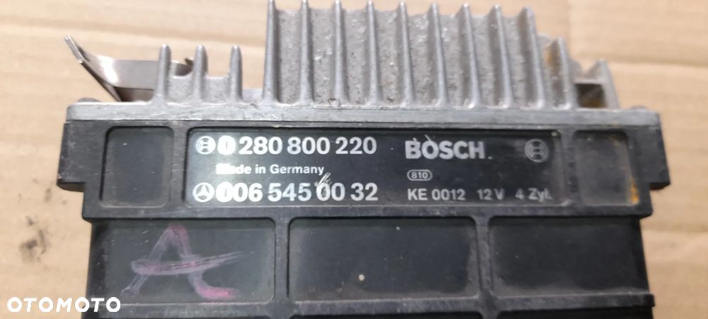 Mercedes sterownik wtrysku W124 W201 190E 0280800124 0035454932 0280800220 0065450032 0280800344 0085459732 - 4