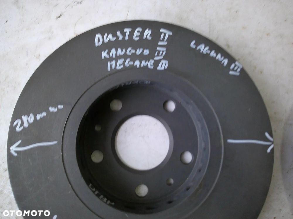 nowe oryginał 280 mm tarcze hamulcowe przód duster ii  1 megane iii laguna iii kangoo iii - 4