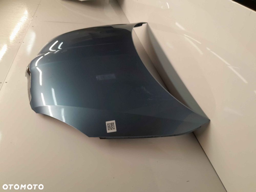 } MASKA POKRYWA SILNIKA SKODA FABIA II 2 9154 SZARA BŁĘKITNA - 2