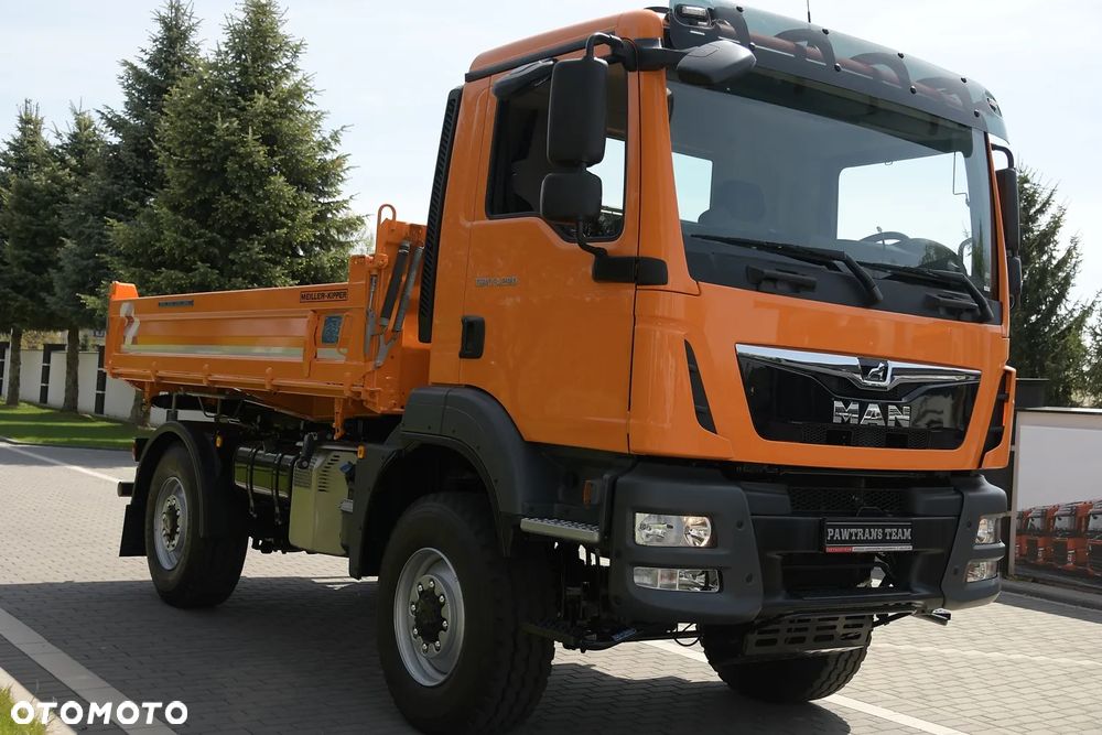 MAN 13.290///* 2021///* NOWY NIE UŻYWANY///* 4X4///* 3 STRONNY WYWROT///* MEILLER-KIPPER///* 14000KG///* STAN NOWY - 3
