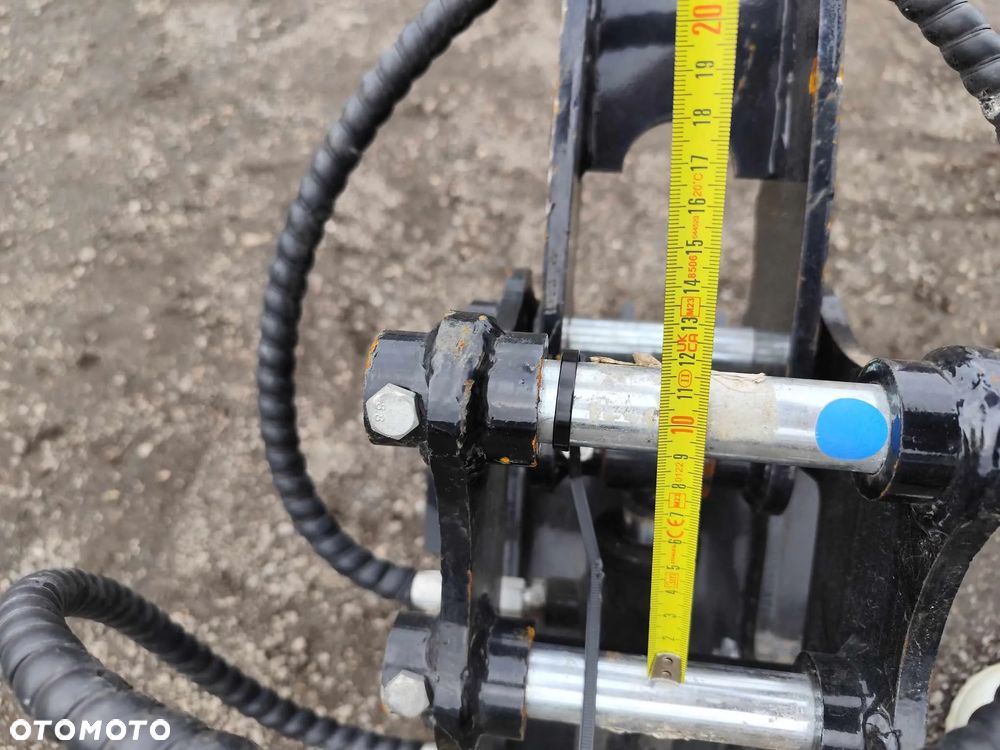 Łyżka z kciukiem dociskowym hydrauliczna łyżka kciukowa 25cm fi25 - 12