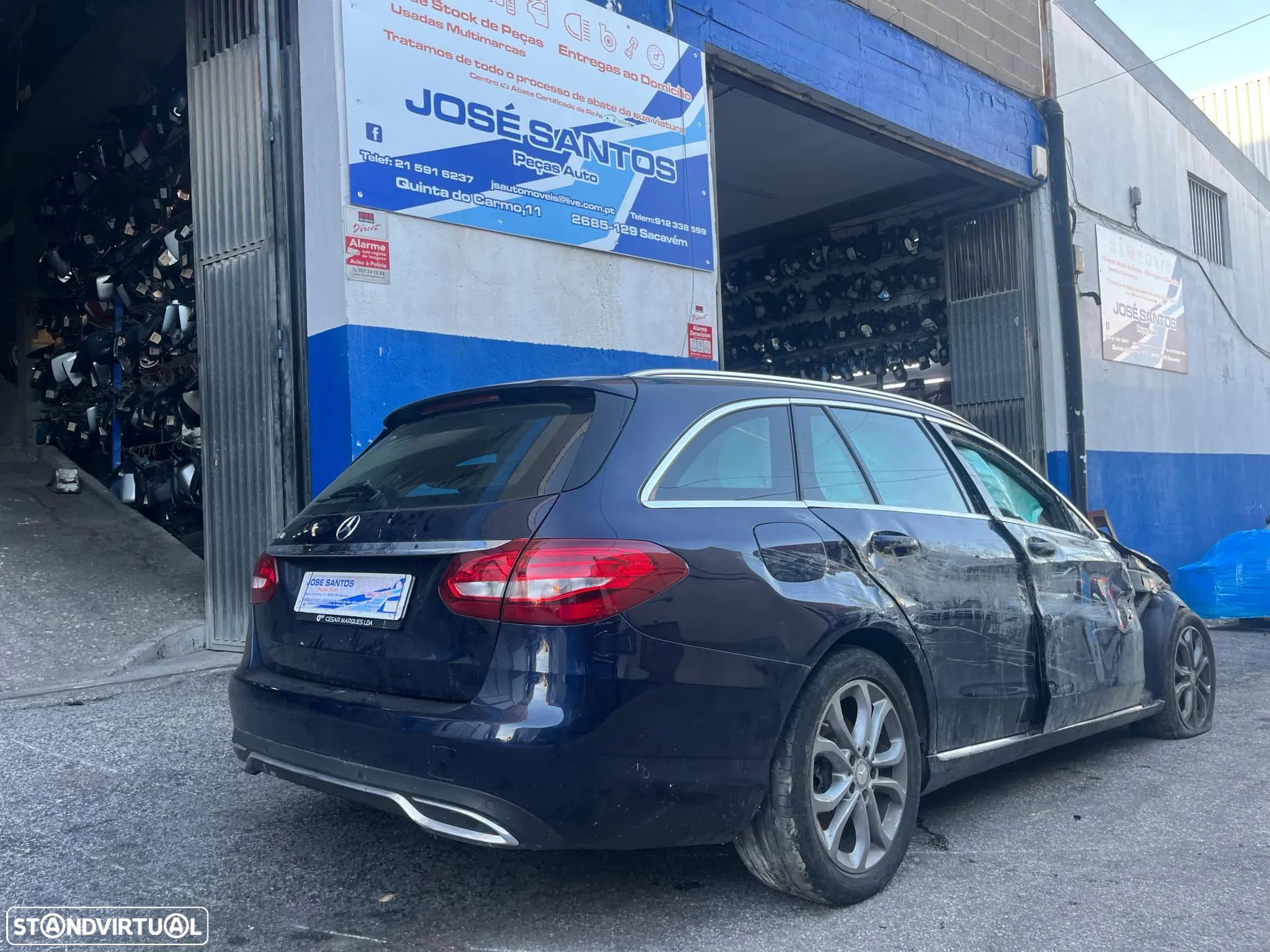 Mercedes Benz C200d Automática W205 (Para Peças) - 1
