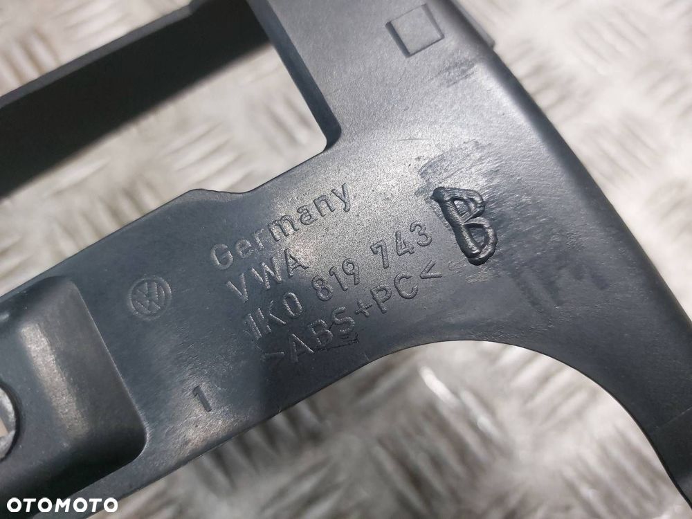 RADIO ODTWARZACZ + RAMKA + KRATKA VW GOLF V 1K0035186AA 1K0819743B - 3