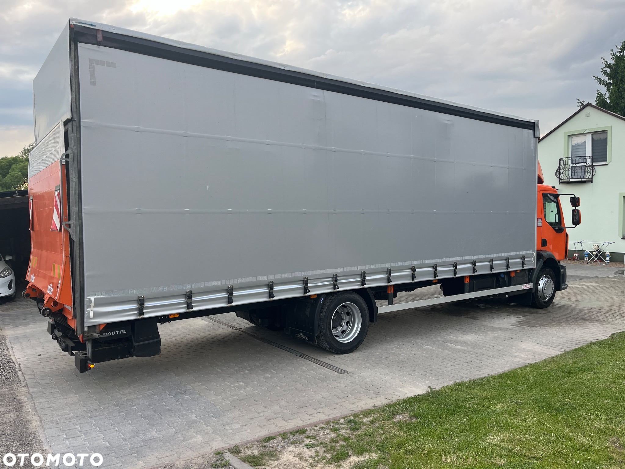 Renault D 18/ 280/Firanka/21 Europalet/Sypialka/Automat/9380 KG ładowności - 7