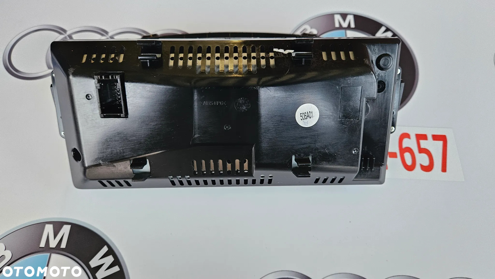 BMW 5 E60 E61 Wyświetlacz mały 6,5 Monitor nawigacji 9114358 - 4