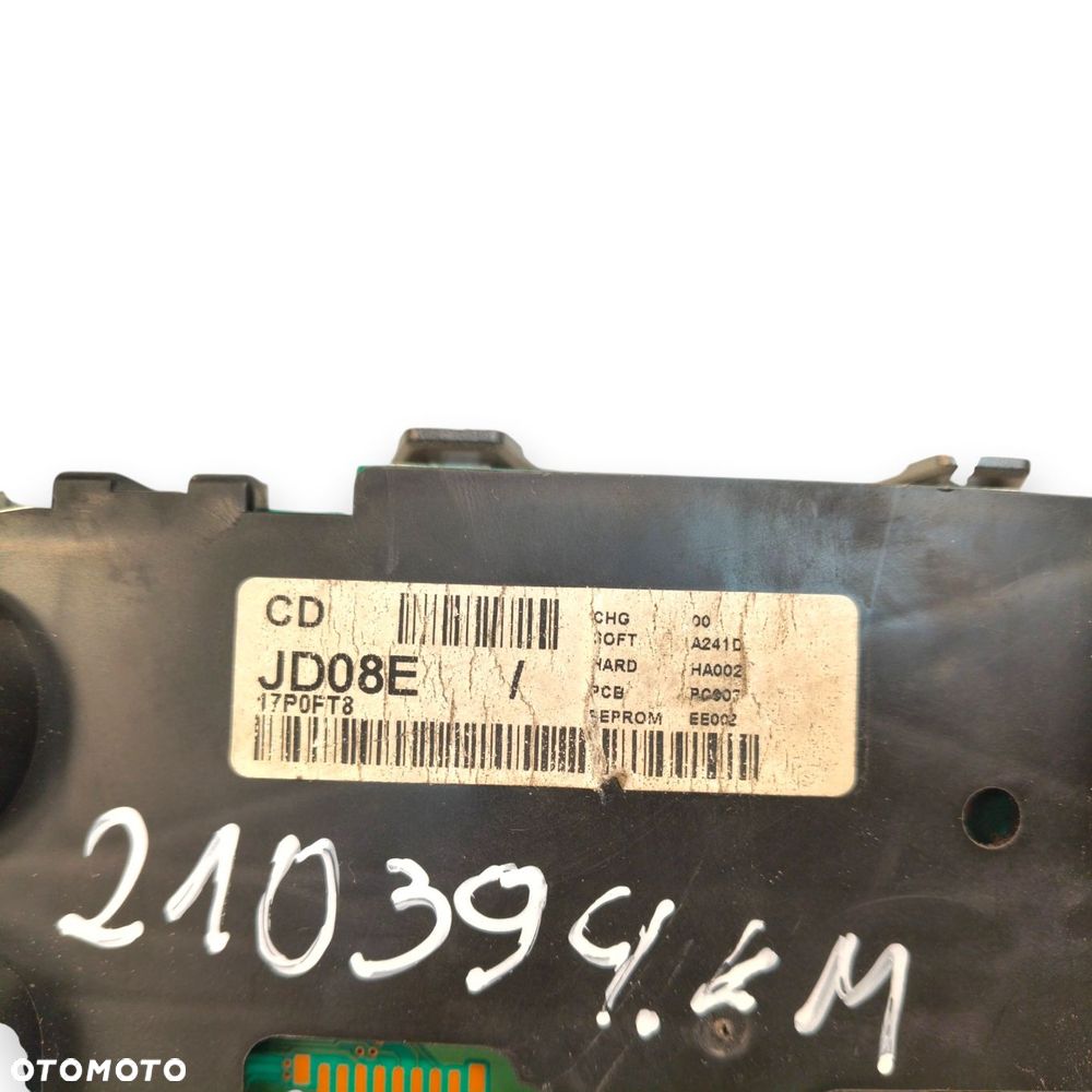 LICZNIK ZEGARY JD08E Nissan Qashqai J10 1.5 DCI Diesel 210 394km europa - 2