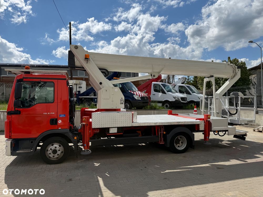 MAN Podnośnik Koszowy Zwyżka Ruthman T330 33 metry  DmC 7500KG! 21 w bok! UDT! Jak Wumag Gsr Multitel Euro 6!!! - 4
