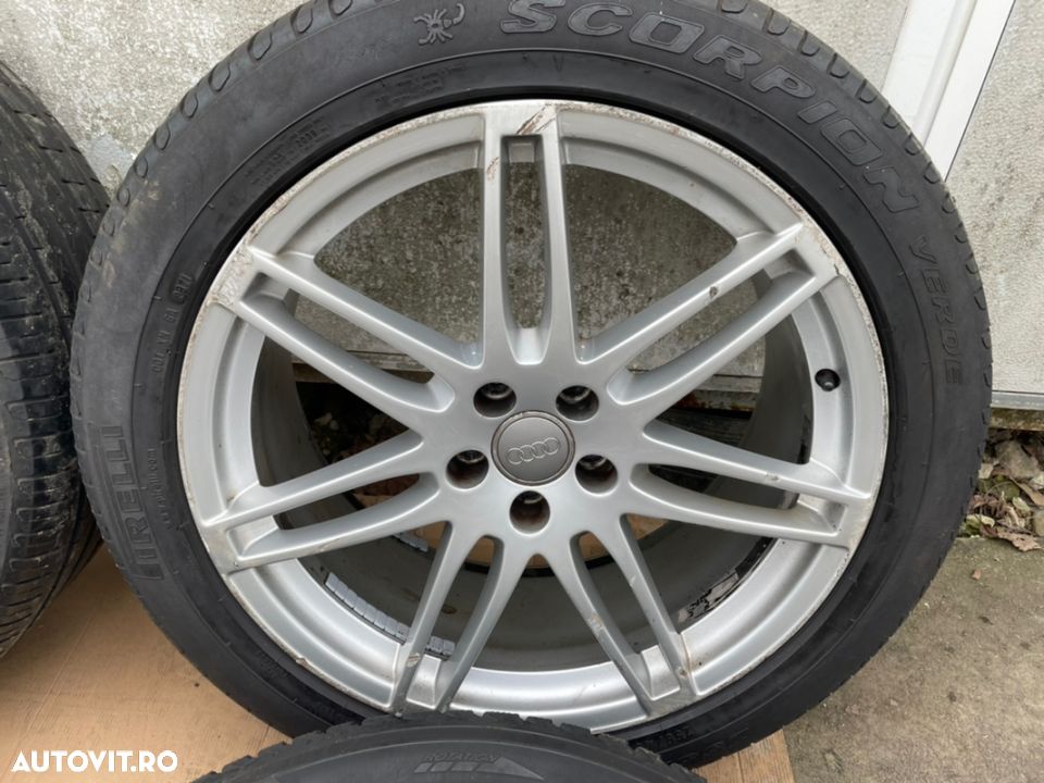 Jante aliaj originale AUDI Q5 cu cauciucuri vara 255/45R20 - 3