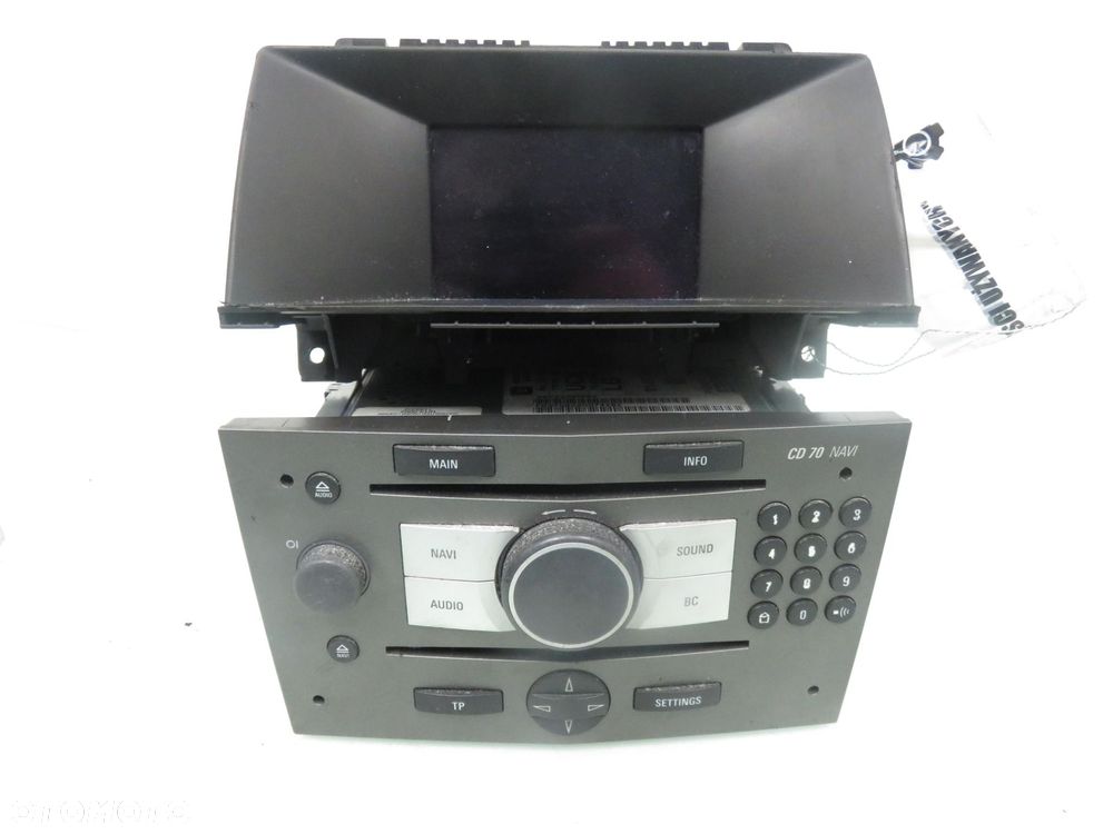 RADIO CD70 NAVI OPEL ASTRA III H 13188465 383555646 13111163 - 1