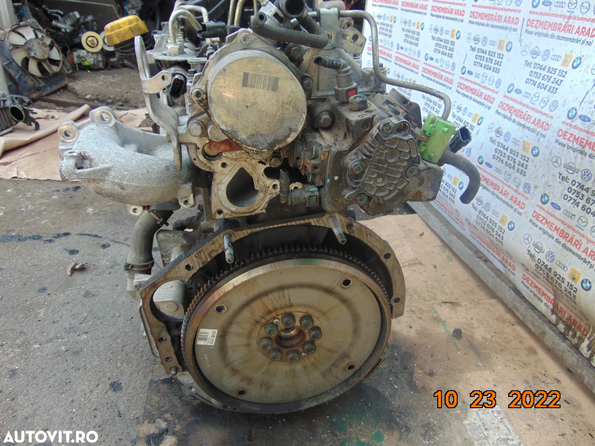 Motor Renault  2.0 euro 5  Laguna 3 Latitude Scenic Nissan Primastar Qashqai 2.0 euro 5 m9r 206.000 - 5