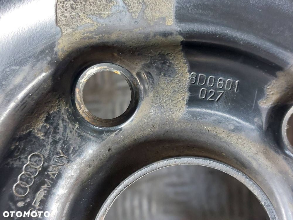 KOŁO FELGA OPONA ZAPAS 5X112 6Jx15 ET45 195/65R15 AUDI VW 8D0601027 - 7