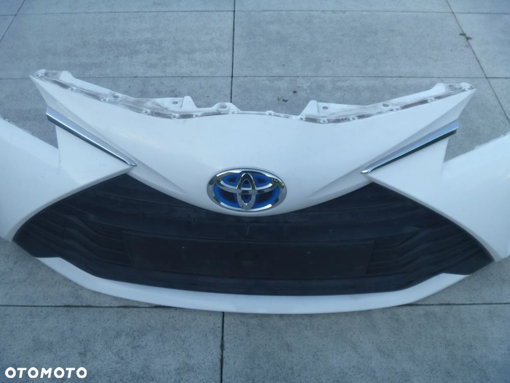 TOYOTA YARIS III LIFT 2017 ZDERZAK PRZEDNI KRATKA - 4
