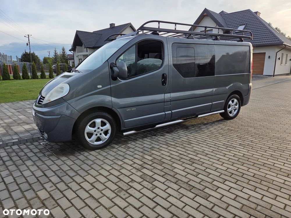 Renault TRAFIC LONG KLIMA TEMPOMAT ORYGINAŁ DUBEL KABINA ZADBANY FULL OPCJA DOPOSAŻONY - 2
