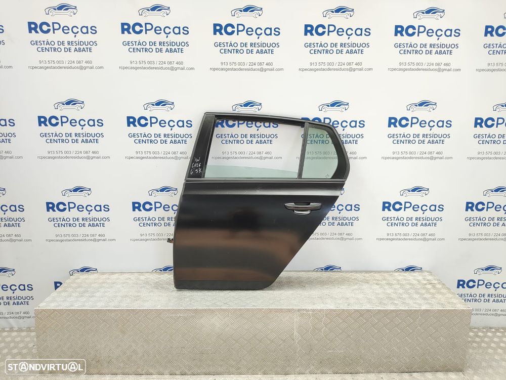Porta Traseira Esquerda VW Volkswagen Golf 6 5K 5 Portas - 2