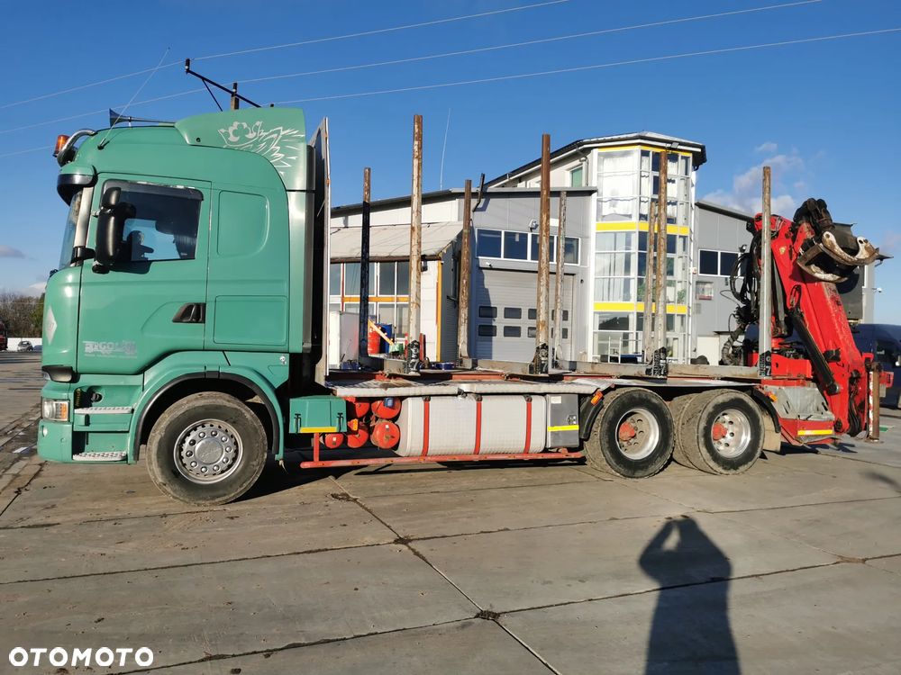 Scania R560, 6x4 do drewna, kłody, stosu, Epsilon Q150z96 - 4