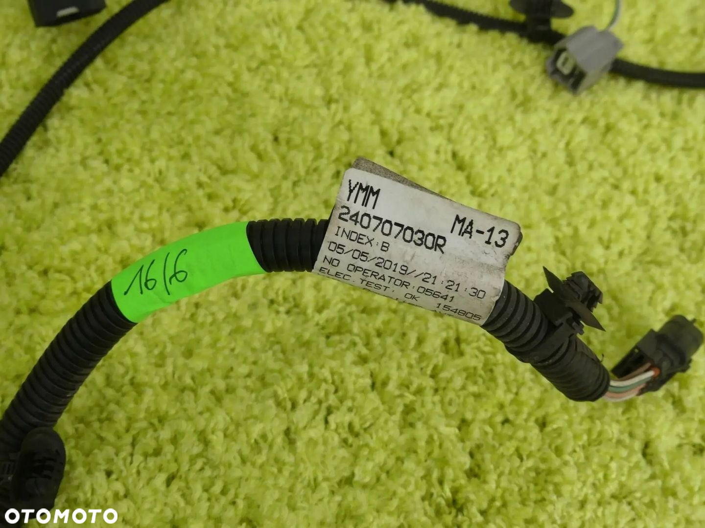 Renault Zoe 19r Wiązka Kabel Instalacja Pdc Przód - 2