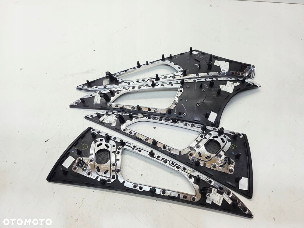 DEKOR DEKORY DRZWI PIANO BLACK AUDI A6 C7 KOMPLET 4G0867409R 1LQ - 5