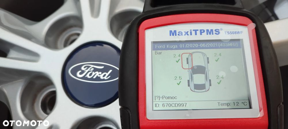 Felgi Aluminiowe Oryg. Ford Kuga S-MAX Galaxy 17 Cali 5x108 7,5Jx17 Et 55 EM2C-1007-A1A Czujniki Tpms  Ideał !! Starogard Gdański - 15