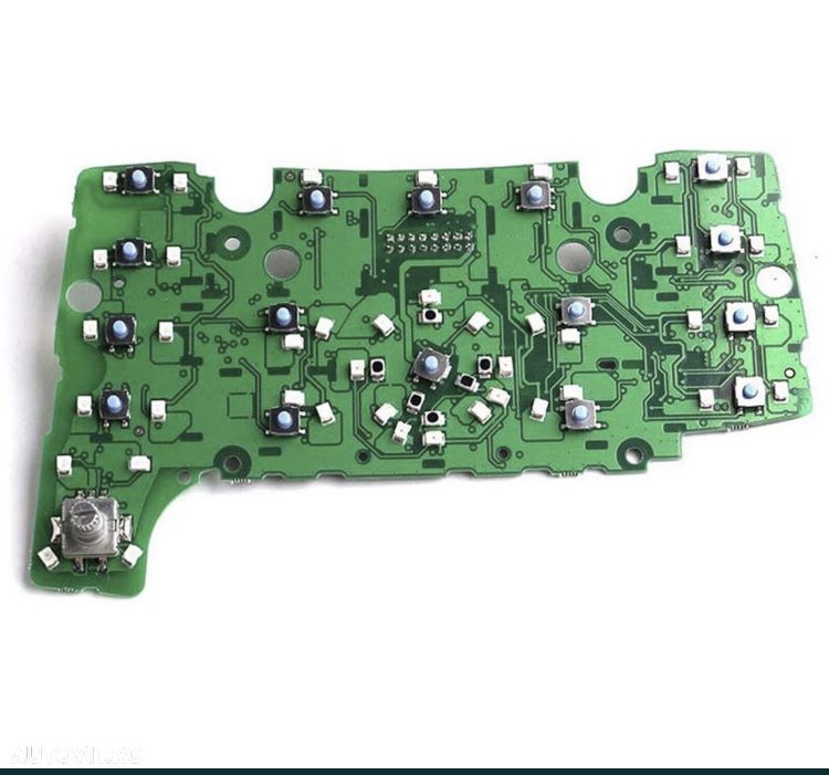 Placa consola circuit MMI butoane Audi Q7 4L facelift 2011-2015 - 2