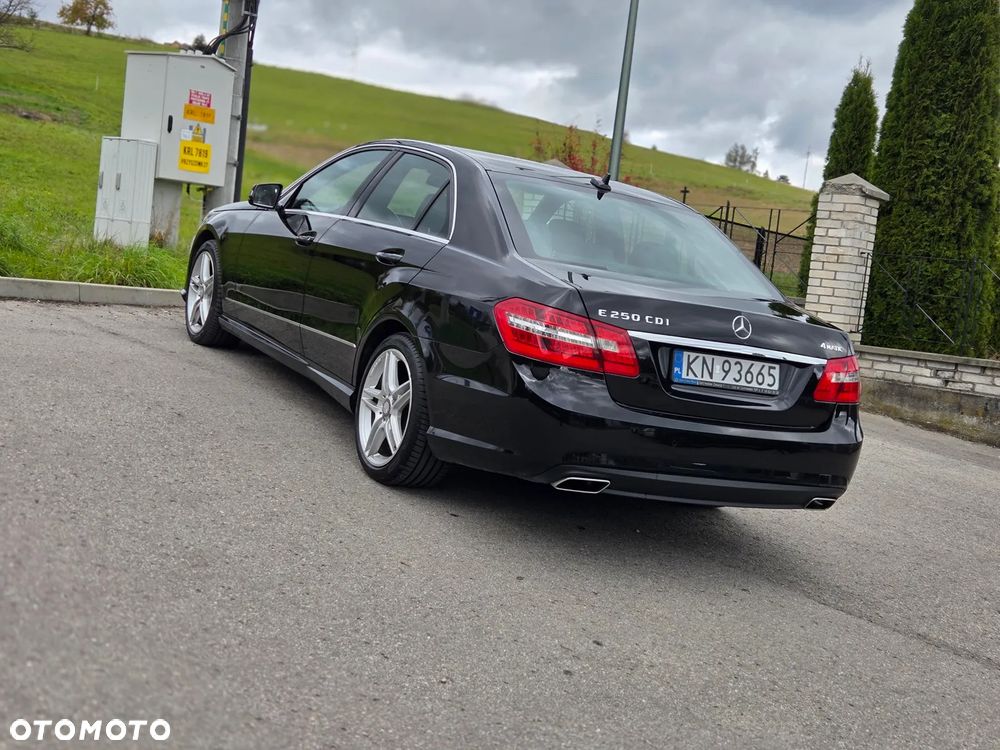 Mercedes-Benz Klasa E 250 CDI 4-Matic BlueEff Avantgarde - 6