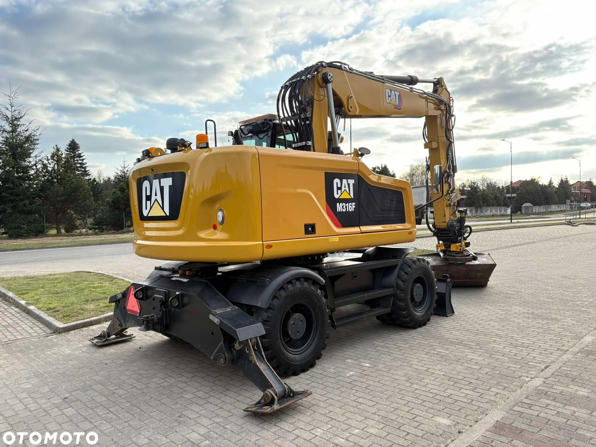 Caterpillar M 316F ROTOTILT ENGCON SZCZYPCE PODPORY - 4