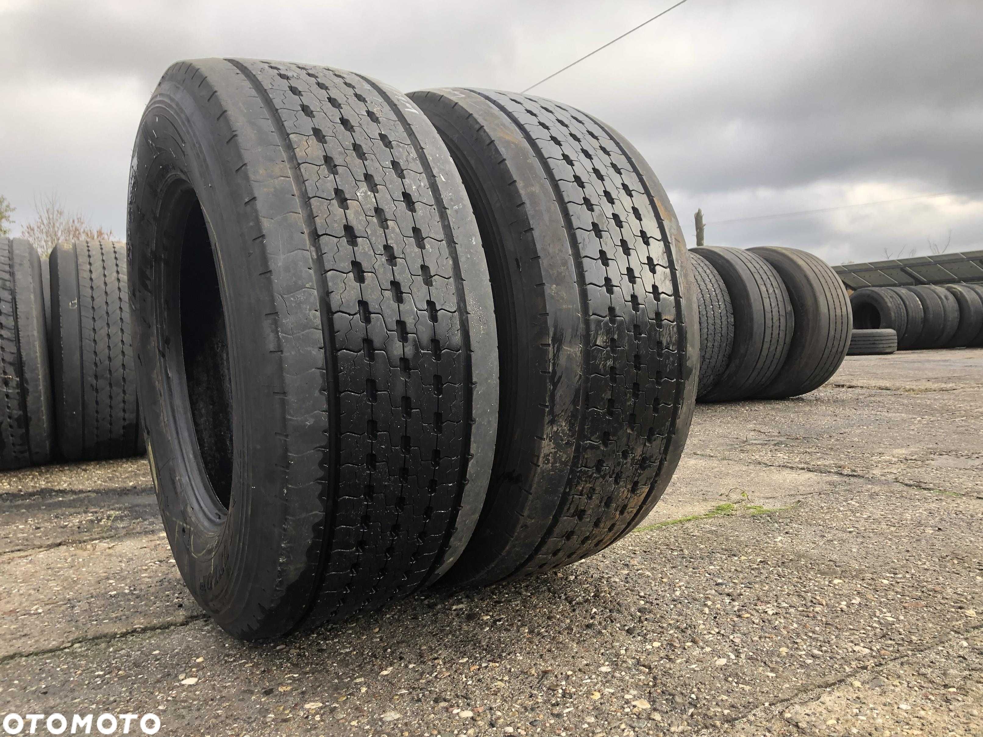Opony Używane Przednie 385/55r22.5 Dunlop SP348 11mm Możliwa Wysyłka - 1