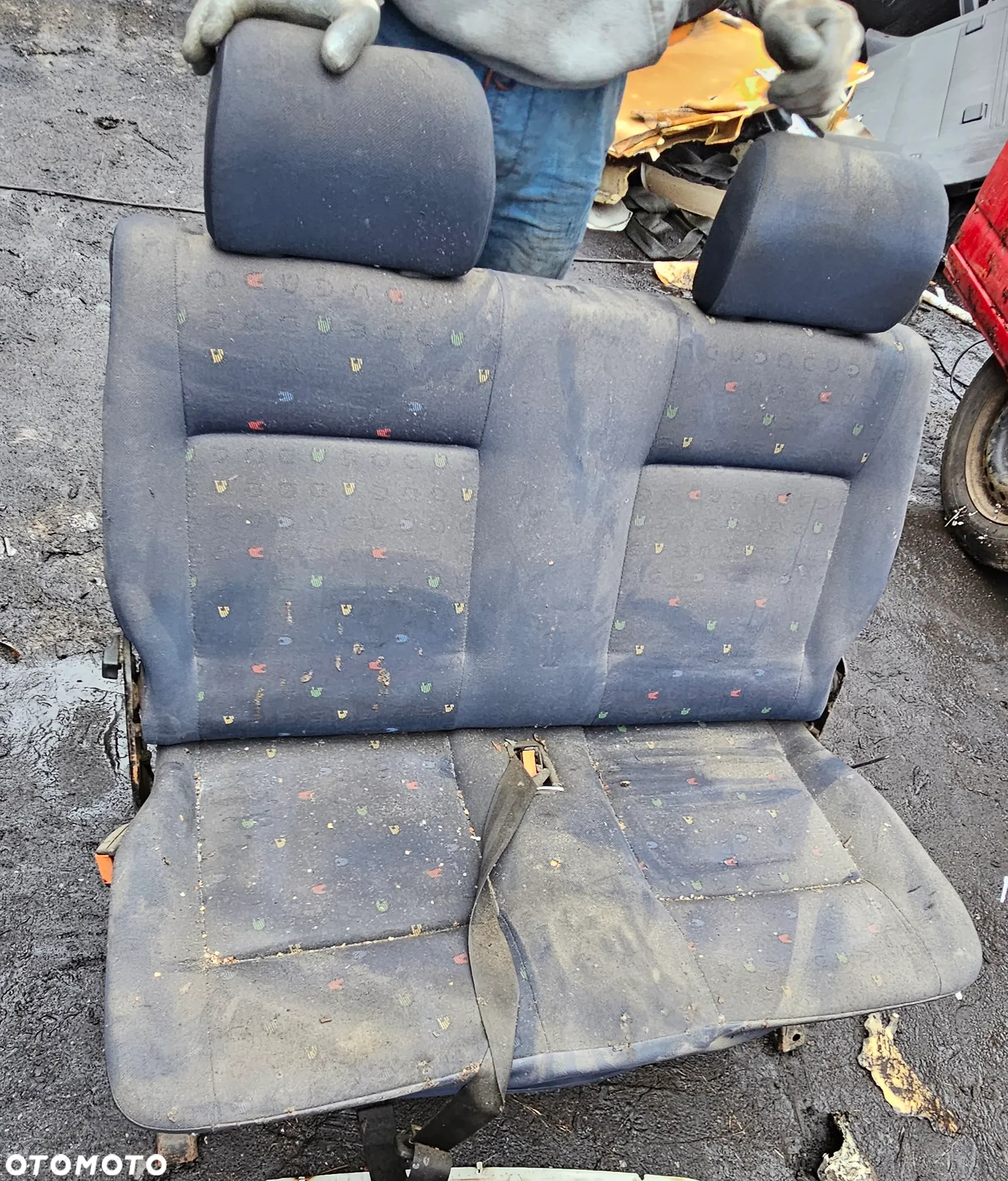 Środek wnętrze fotele kanapa boczki Vw T4 Caravelle Multivan - 19