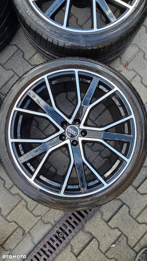 Koła 22" niski profil alu czarne - 4