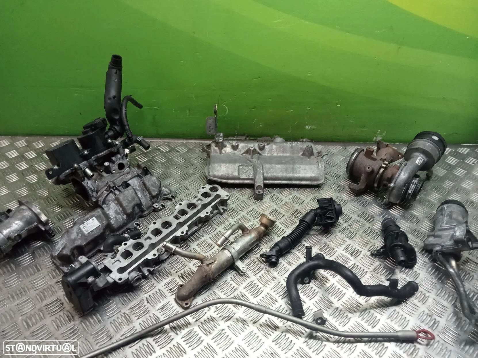 Peças Motor Mercedes A180 2.0 CDI 2006 Ref 640.940 - 1