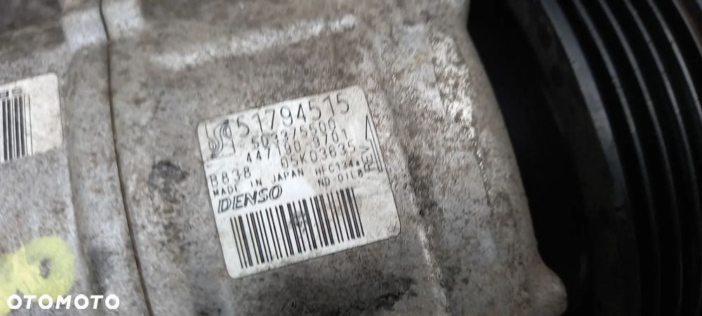 Fiat Bravo II 1.4 T-JET Kompresor sprężarka klimatyzacji 51794515 - 2