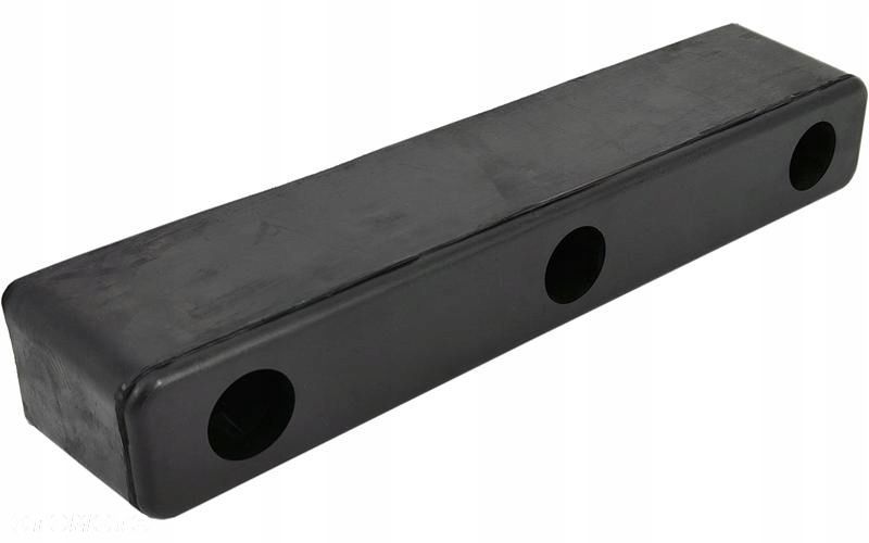 ODBÓJ ODBOJNIK GUMOWY NACZEPY PRZYCZEPKI 300x52x60 3 OTWORY - 1