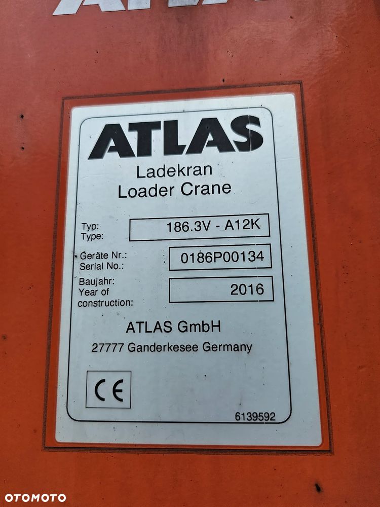 MAN TGS 26.440 z HDS ATLAS 186/ 11m-1600 kg - 8