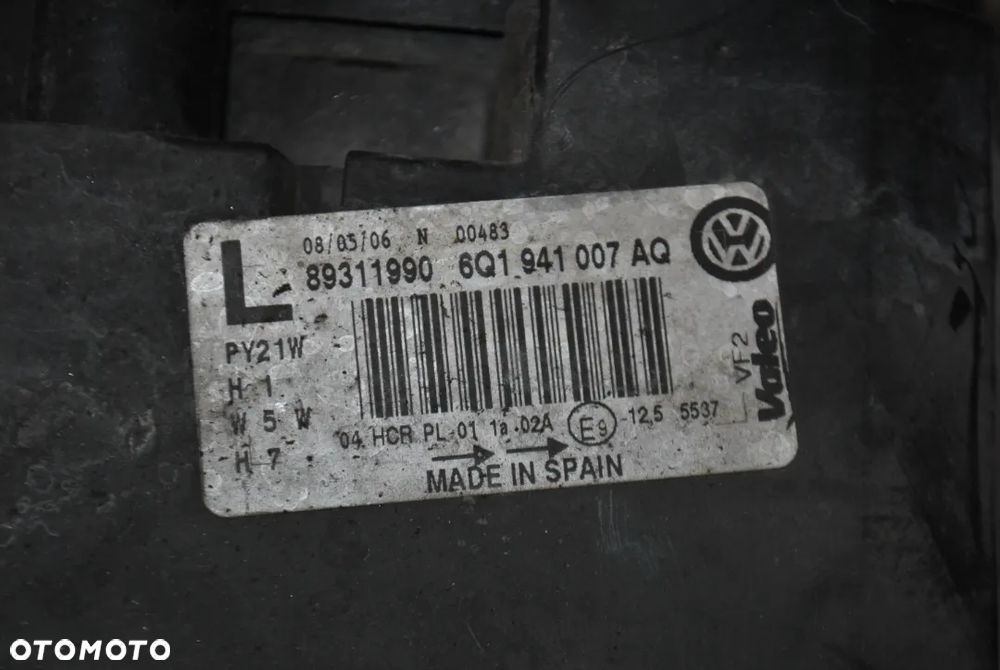 Lampa lewy prawa przód Polo IV lift - 4