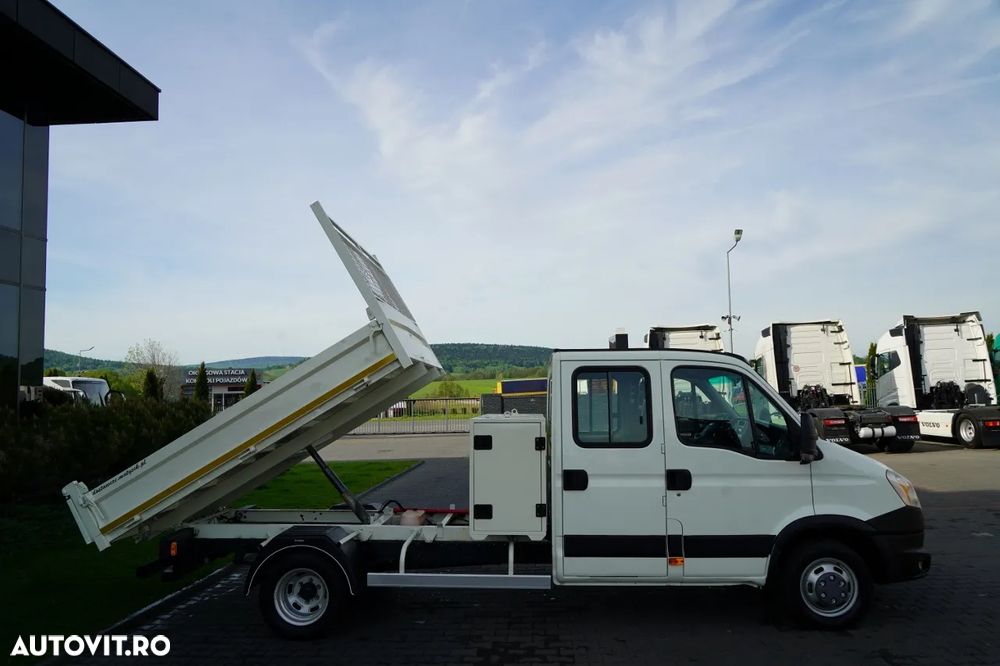 Iveco DAILY 35-130 / BASCULATOR / CU DOUA OPȚIUNI - 7 LOCURI / DOUĂ LOCURI / MANUAL / IMPORTAT - 7