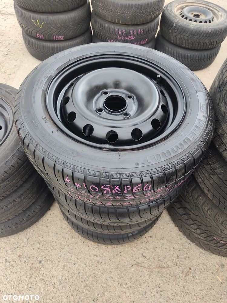 4x108 Felgi Stalowe Stal 14 Koła Letnie Lato Citroen AMI C2 Fiat Topolino Peugeot 206 206+ 207 Opel Rocks 4mm Legnica ALU-RAD 175/65 - 1