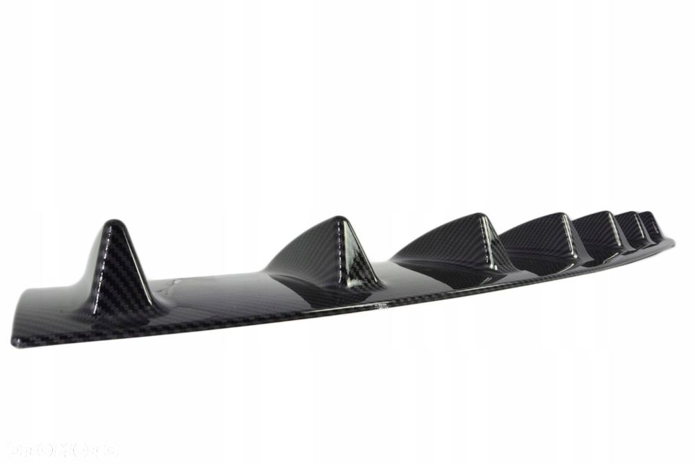 Uniwersalna dokładka lotka tył 85CM zderzak CARBON - 3