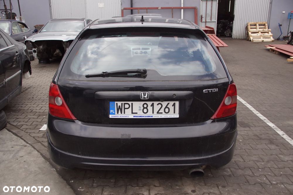 Auto na części - Honda Civic VII 1.7 CTDI 100 KM 4EE2 61MD4 B92P 2003R Silnik Skrzynia Drzwi Maska Błotnik Klapa Zderzak Lusterko Lampa Klamka Deska Kokpit Sterownik Moduł Czujnik Licznik Panel Kierownica - 7